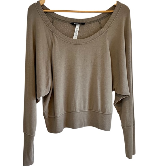 Splits59 Indy Dolman Fleece Sweatshirt in tan size XS excellent condition - Picture 5 of 14